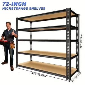 Wide 3050 LB Sturdy Metal Storage