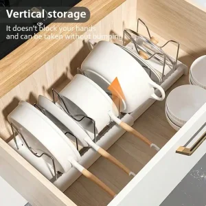 Kitchen Cabinet with 10 Adjustable Dividers