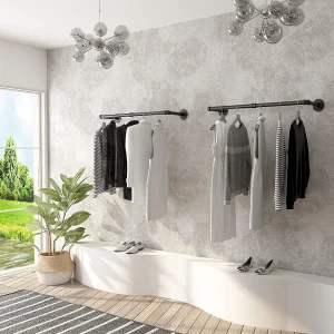 2 pk Garment Pipe Clothes Organizer